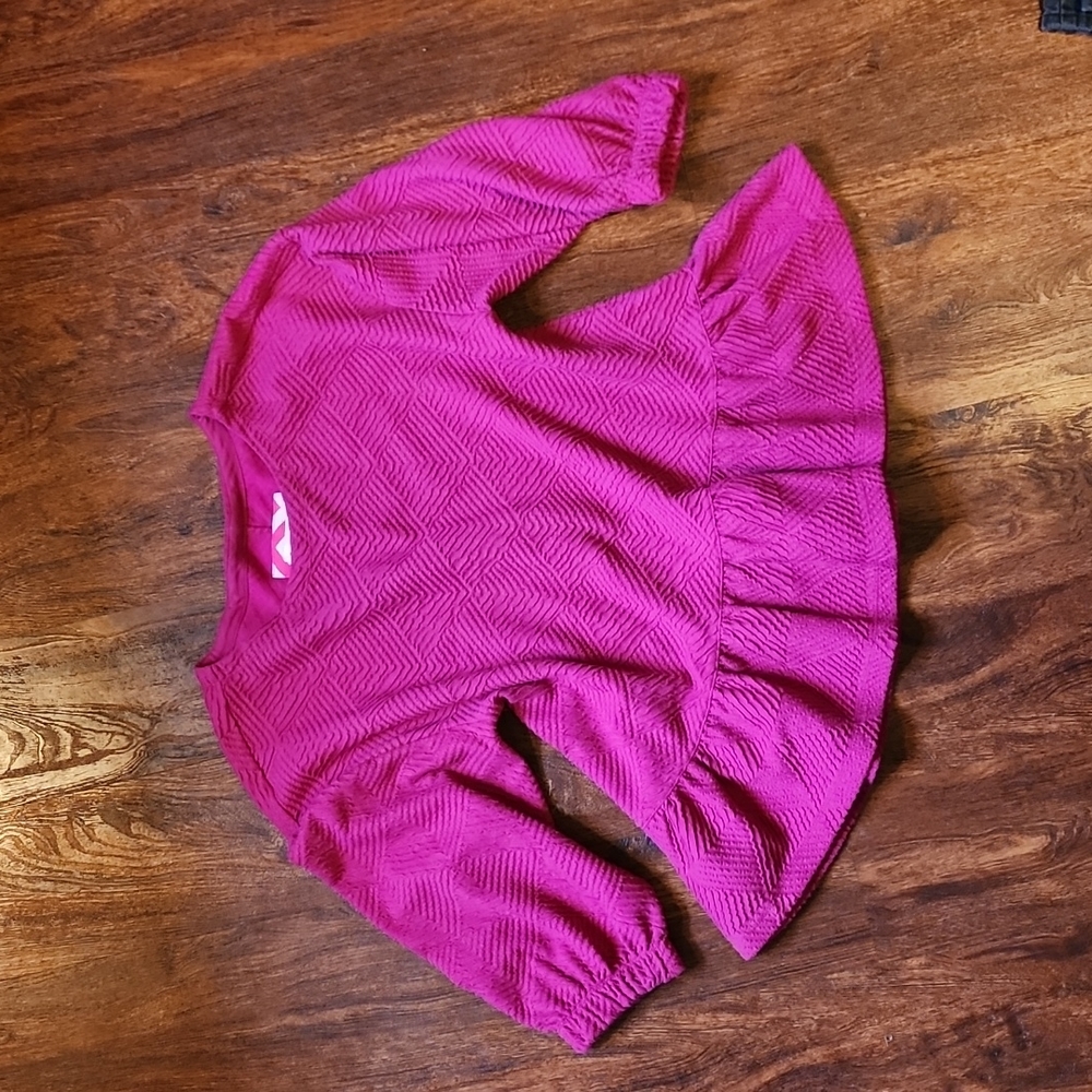 Anthro Peplum top